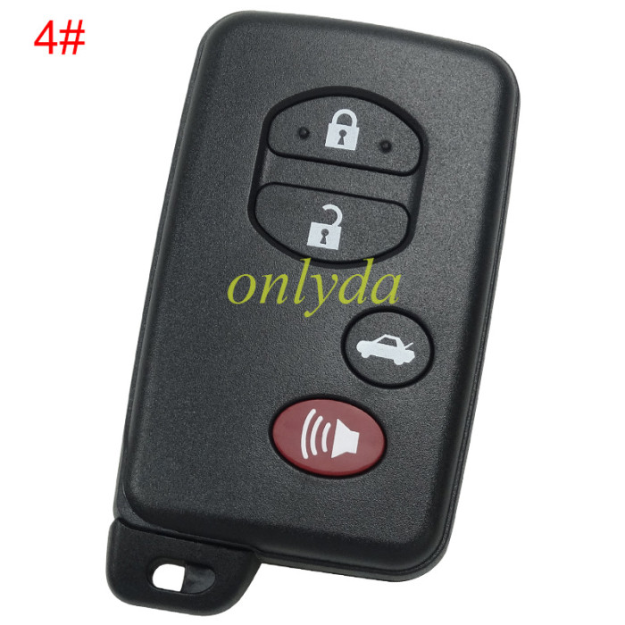 KEYDIY TDB03-3 TDB03-4 TDB03-3 TDB03-4  KD Smart Key Universal Remote Control With Toyota 4D chip ,please choose the key shell