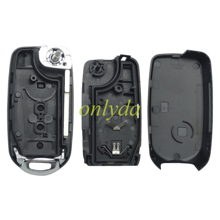 For 3 button flip remote key blank with SIP22 without logo