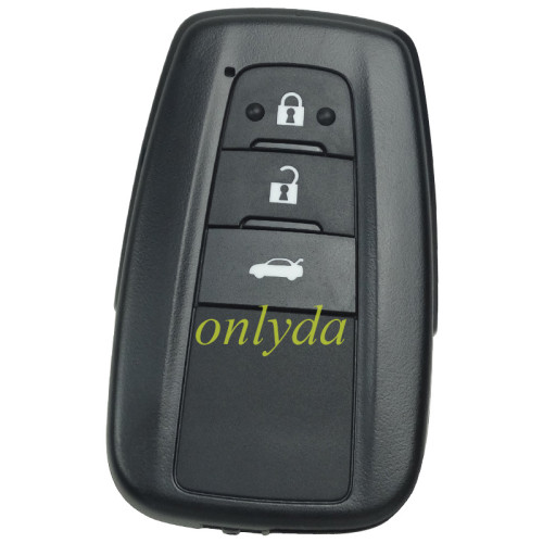 Smart for Toyota COROLLA  3 button remote key with 434mhz with AES 4A chip  231451-2000 Hybrid version