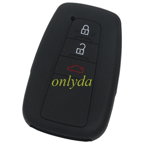 For Toyota 2+1 button silicon case （blue ）, Please choose the color, (Black MOQ 5 pcs; Blue, Red and other colorful Type MOQ 50 pcs)