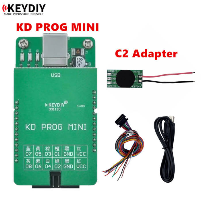 Keydiy key masters toolkit Including KD-MAX+KD-MATE+KD-MINI-PROG+C2 ADAPTER