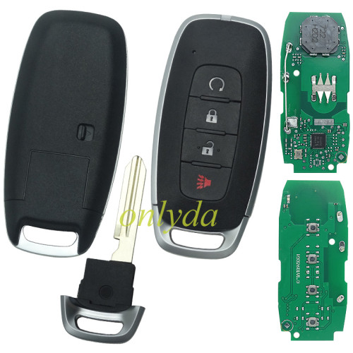 Nissan Smart Remote Key 3+1 Buttons 433MHz  285E3-6RA5A  S180144120  KR5TXPZ3  2022 2024 NISSAN Kicks Pathfinder  Rogue
