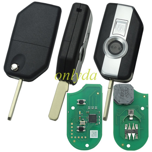 Xhoese XM38 BMW Motorcycle smart key with 8A chip 2 button model is XSBMM0GL，programer by programmer-102.
