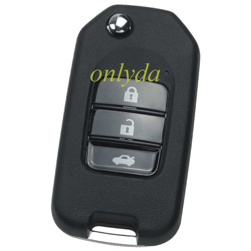 For Honda 3 button modiFied remote key