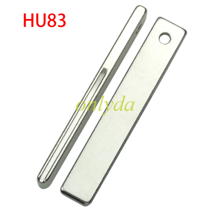For  Peugeot key blank with  HU83 or VA2 blade, with Lo/without Lo, pls choose