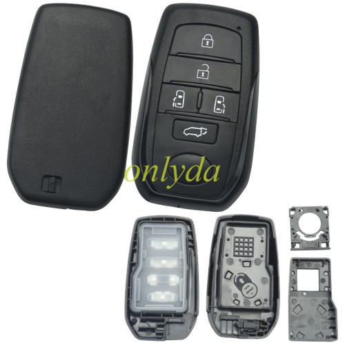 Xhorse toyota Toy.T Smart key XSTO20EN 5 button ,0780/5380/0120 together