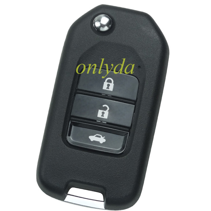 For Honda 3 button modified remote key shell