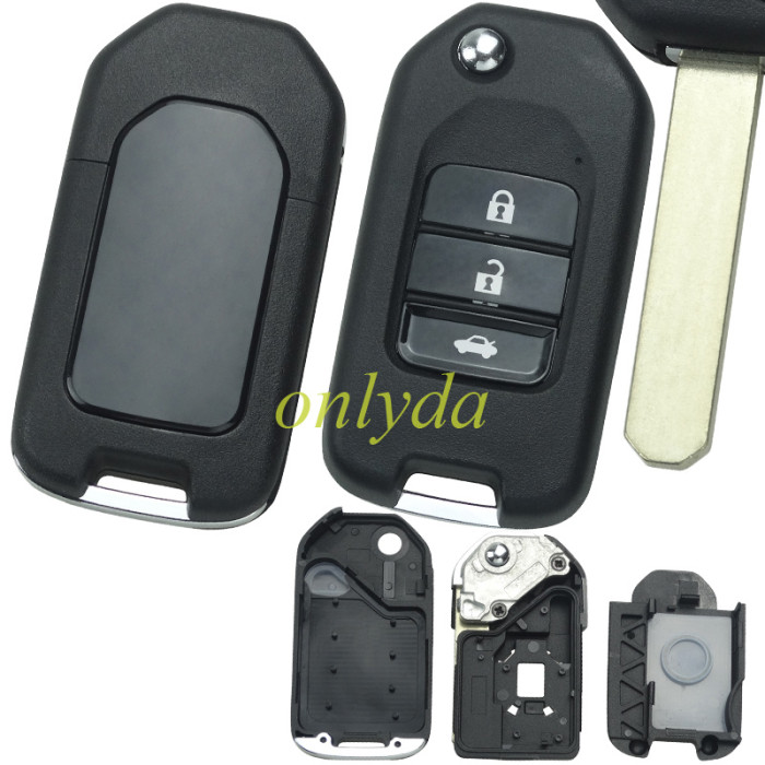 For original Honda 3 button remote key shell