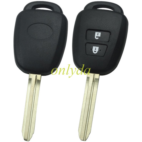 For Toyota upgrade 2 button remote key blank