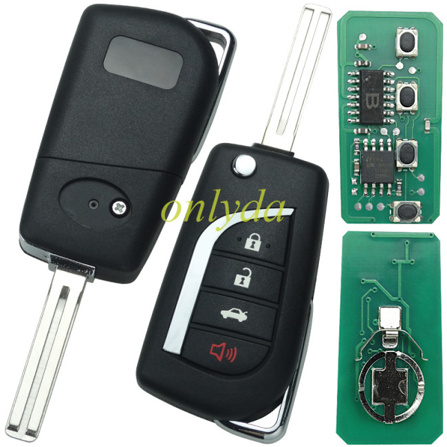 2018-2022  for Toyota Camry 4-Button/3 button  Flip Key /  PN: 89070-06790  FCC ID : HYQ12BFB/ H Chip  314Mhz