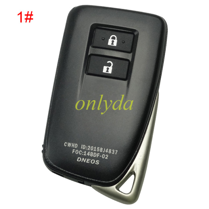 Xhorse XSTO01EN TOY.T for Toyota XM38 Smart Key with Key Shell Support 4D 8A 4A chip for Toyota Lexus pls choose key case style