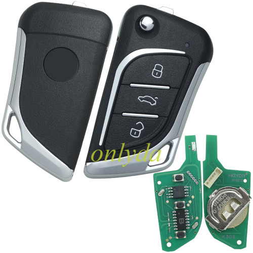 3 button remote key  B30-3 for KD300 and KD900 and URG200 to produce any model remote