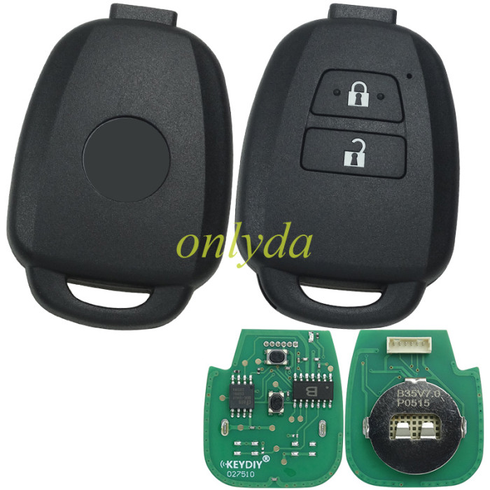 KEYDIY  Remote 2 button new B35-2 for KDX2 and KD MAX