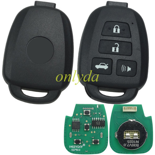 KEYDIY  Remote 4 button new B35-4 for KDX2 and KD MAX
