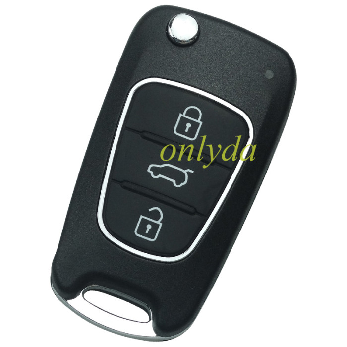 For XHORSE XNHYO2EN  Hyundai Separate” Type 3 Buttons  Universal Wired Remote key
