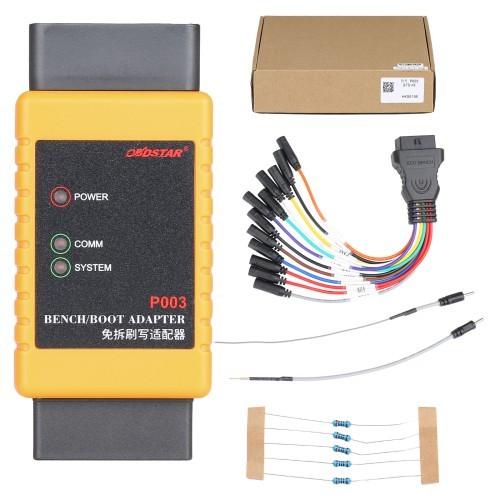 OBDSTAR P003 KIT Bench/Boot Adapter for Reading ECU CS PIN Working With OBDSTAR X300 DP/ X300 DP PLUS/ DC706/ X300 PRO4/ Key Master DP