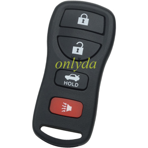 For XHORSE XKNI00EN  Nissan Separate Type 4 Buttons Universal Wired Remote Key