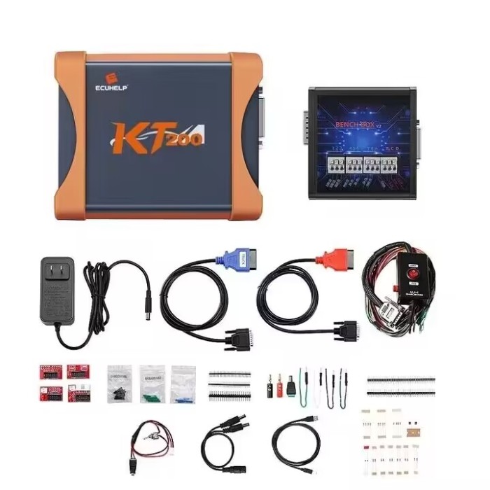 KT200 ECU programmer Basic configuration The car version only supports cars