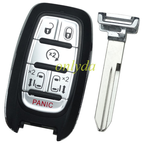 For Chrysler 5+1 button  key shell with key blade