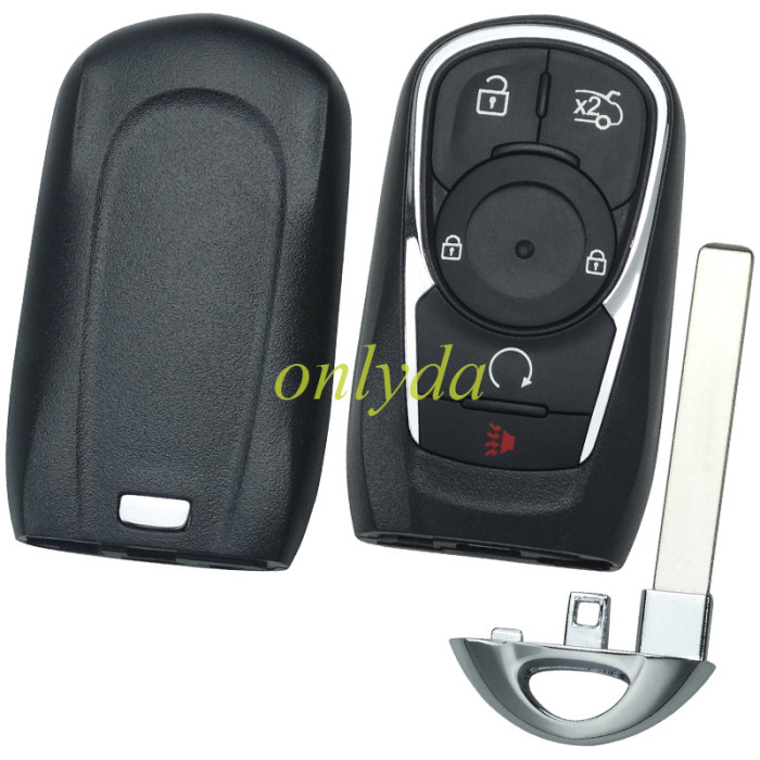 4+1 button remote key with 7952E HITAG2 46chip- 315mhz ASK model for 2017-2020 Buick Envision FCC ID: HYQ4AA PN: 13584500