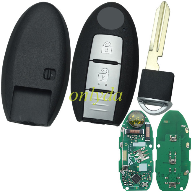 For Nissan 2 button remote key Juke 2020 continental S180144500 434MHZ