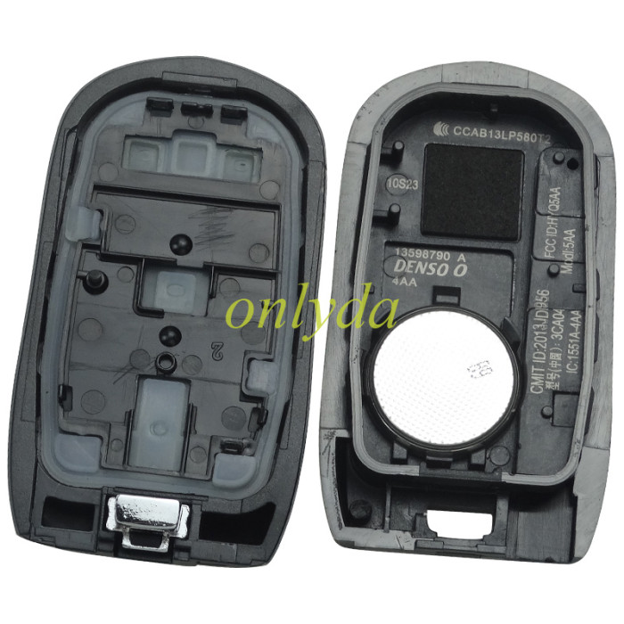 For Buick Keyless Smart 3+1 button remote key with PCF7952E chip- 314.9mhz ASK model Buick Envision、 Verano year after 2015