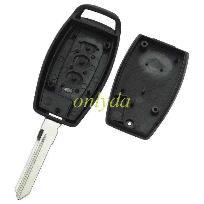 For  TATA India 3 button remote key shell with right blade