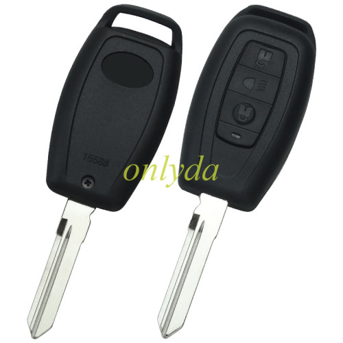 For  TATA India 3 button remote key shell with right blade