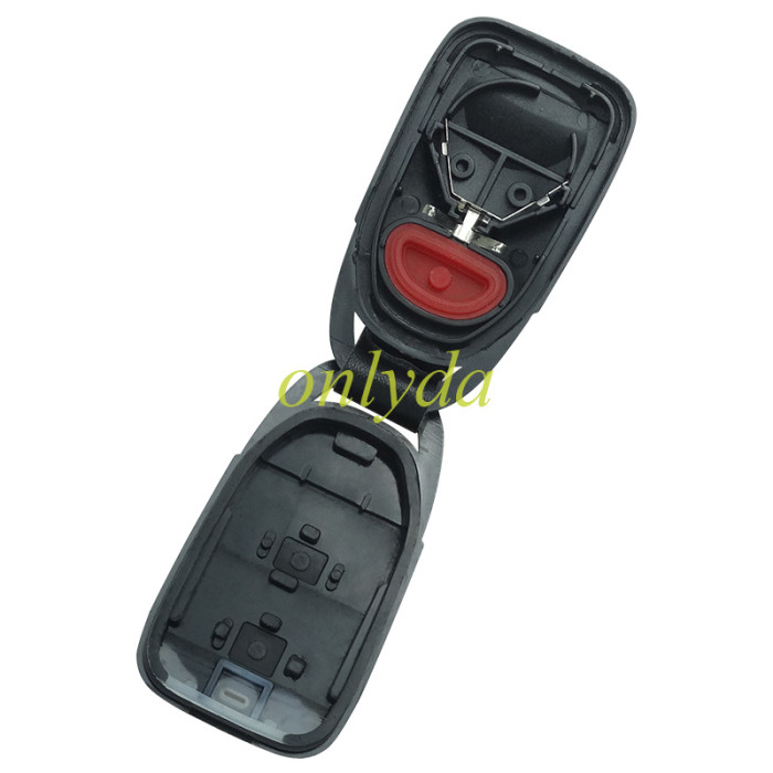 For Hyundai remote key blank with 2+1 button with Battery Holder