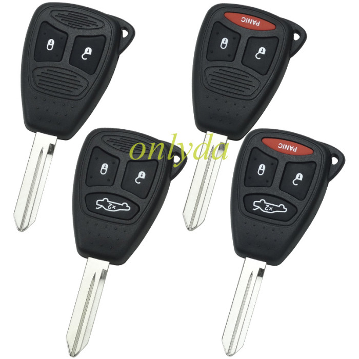 For Chrysler remote key with 315mhz PCF7941 Hitag2 46 chip.please choose the key shell 2,2+1,3,3+1 button