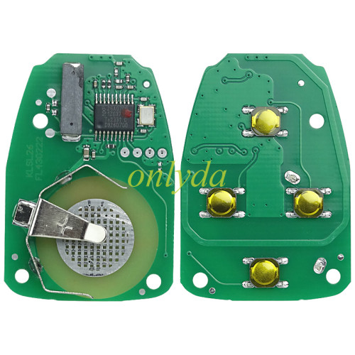 For Chrysler remote key with 434mhz PCF7941 Hitag2 46 chip.please choose  the key shell 2,2+1,3,3+1 button
