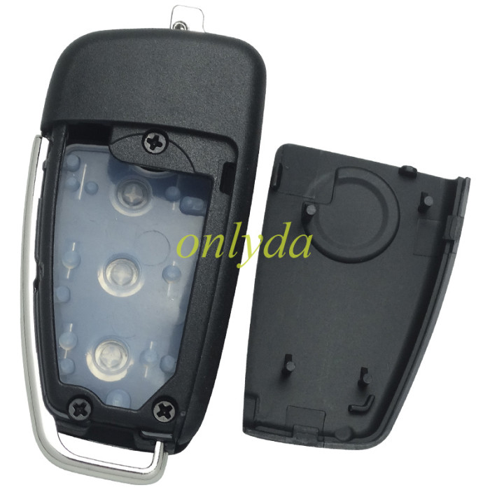 For Audi style 3 button remote key B02B for KDX2 and KD MAX to produce any model remote