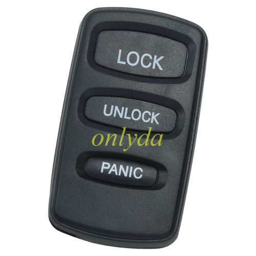 For Mitsubishi  3 button remote key with 313.8MHZ/315MHZ/433MHZ FCC ID:OUCG8D525MA, pls choose mhz
