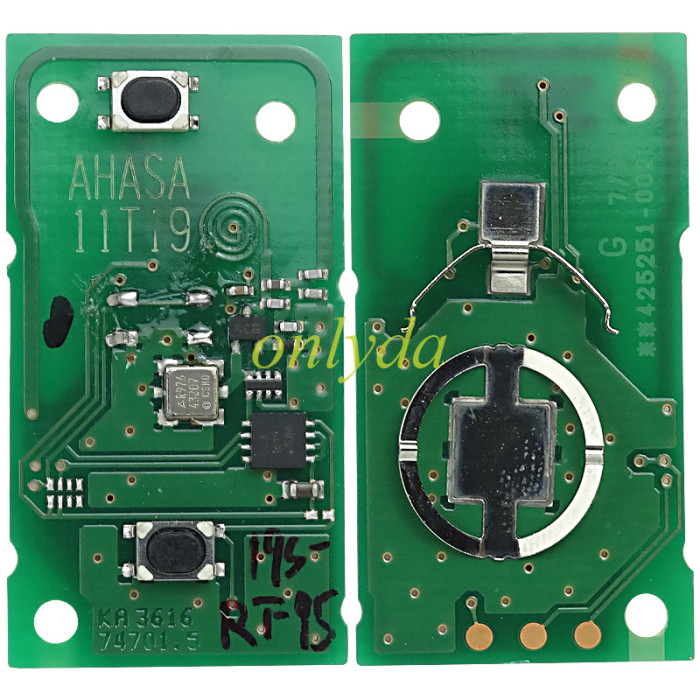 For Toyota remote 2/3 button 8A chip ,with315mhz ,original PCB+Aftermarket shell , pls choose button