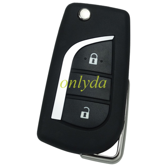 For Toyota remote 2/3 button 8A chip ,with315mhz ,original PCB+Aftermarket shell , pls choose button