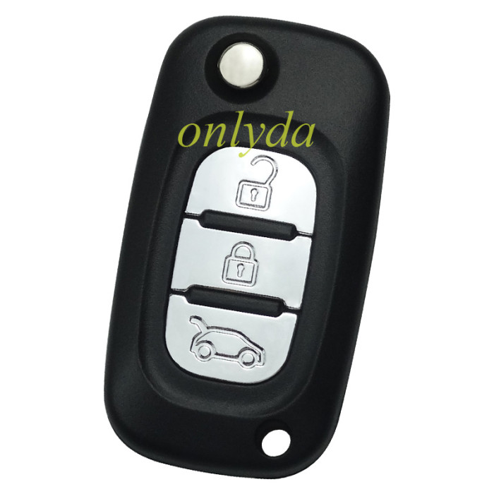 For Renault Modified 3 button remote key 7946 chip-434mhz（please choose the key blade）