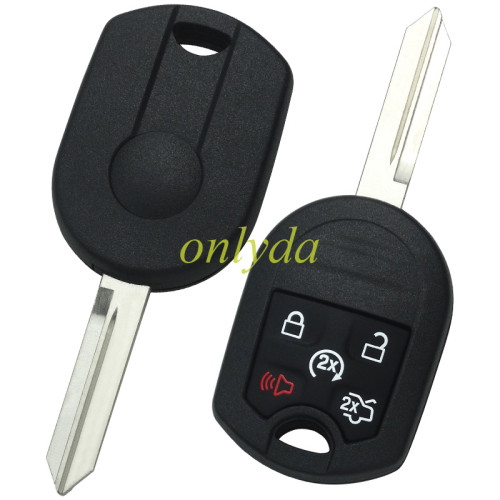 For Ford upgrade 5 button remote key shell