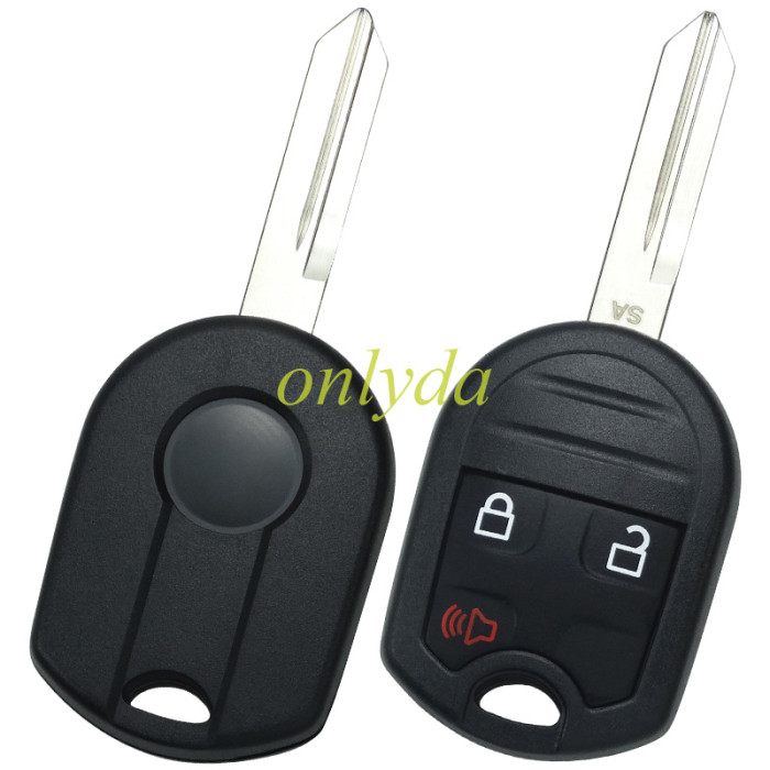 For  Ford 3 button remote key with 315mhz/434mhz without chip