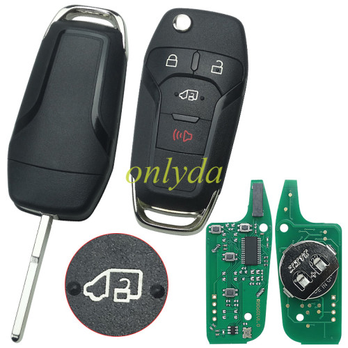 For Ford transit  Id49 433mh 2019-2020 Ford Transit / 4-Button Flip Key / PN: 164-R8236 / N5F-A08TAA /315MHz