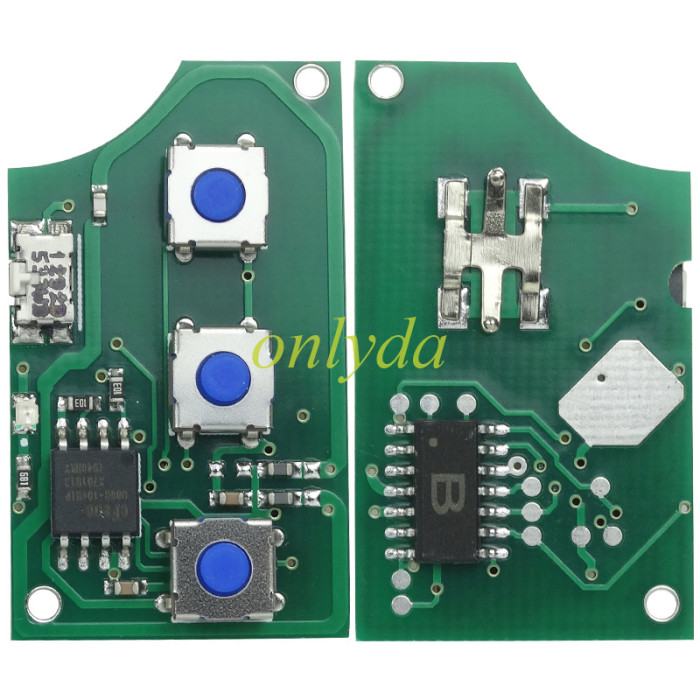 For VW 3+1 Button remote control 1K0 959 753P  with 315mhz