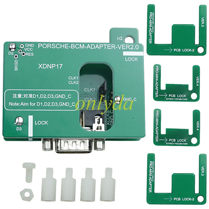 Xhorse XDNP17 Solder-free Adapters for Porsche MINI PROG and Key Tool Plus, VVDI Prog