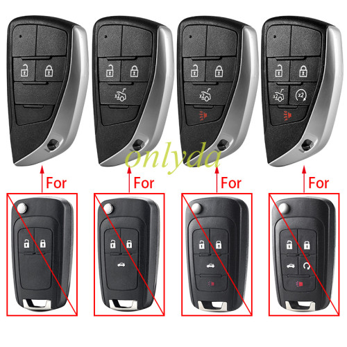 for Chevrolet  remote key  shell ,please choose button