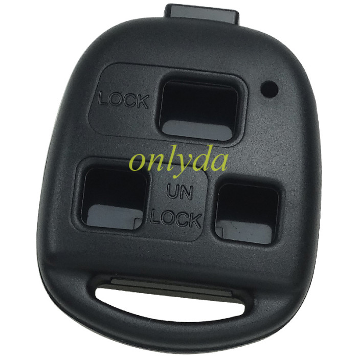 For Lexus 3 button remote key case