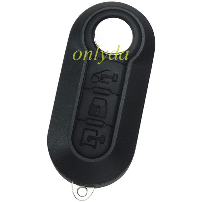 For 3 button remote key blank with Sip22 blade black color,  The logo position is bright