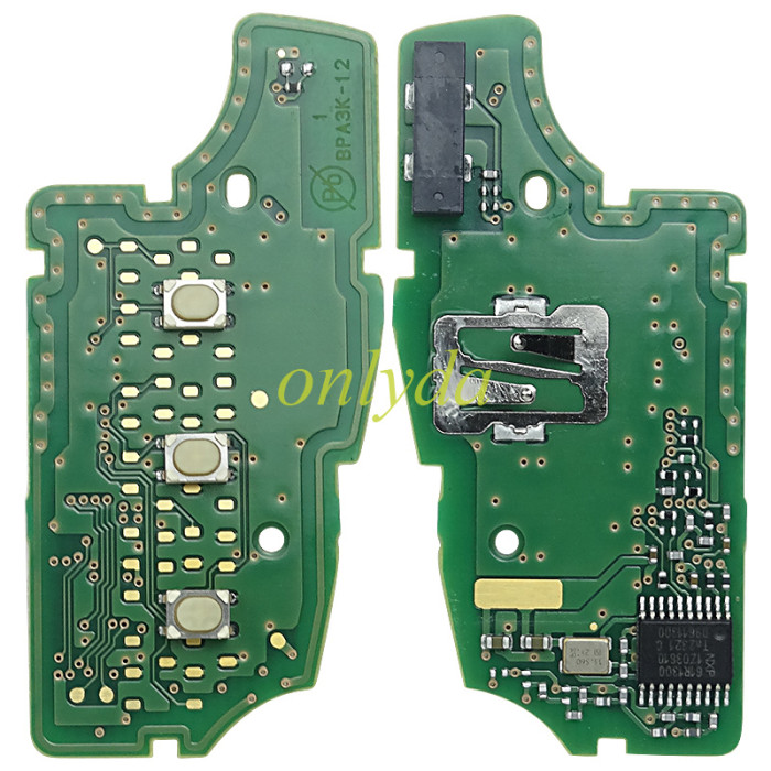 For Original  Mitsubishi 3 Button remote Chip PCF7961M / HITAG AES / 4A CHIP-434MHZ  FSK  CMIIT ID:2013DJ6139 FCCID:CWTWB1G767 Model:TWB1G767 IC:1788D-FWB1G767
