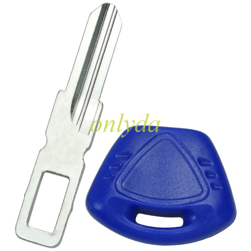 For  Triumph Motorcycle key with right blade (Blue)