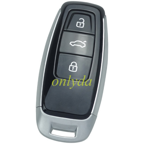 Modified for  Audi A4. A4L .A6.A6L .Q7.TT 3 button  Remote key Blank