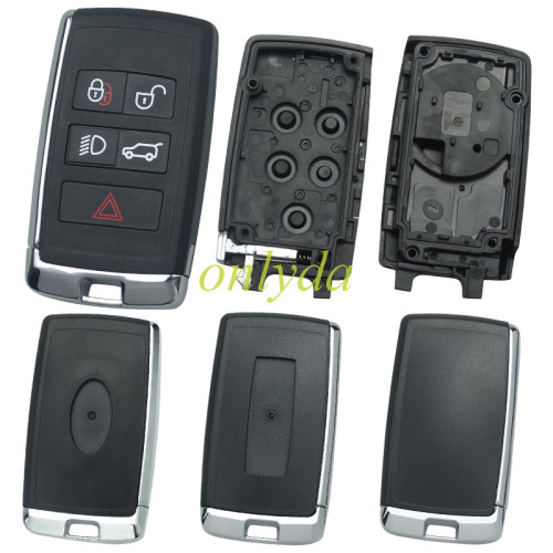For LandRover replacement shell  for original 5 button remote key