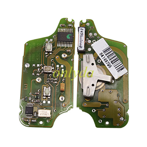 OEM CE0523 remote key for Peugeot 3 Button Flip  Remote Key with 46 chip PCF7941chip ASK model  with VA2 and HU83 blade, trunk and light button , please choose the key shell