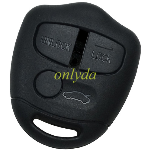 For Mitsubish 3 button remote key blank with left blade